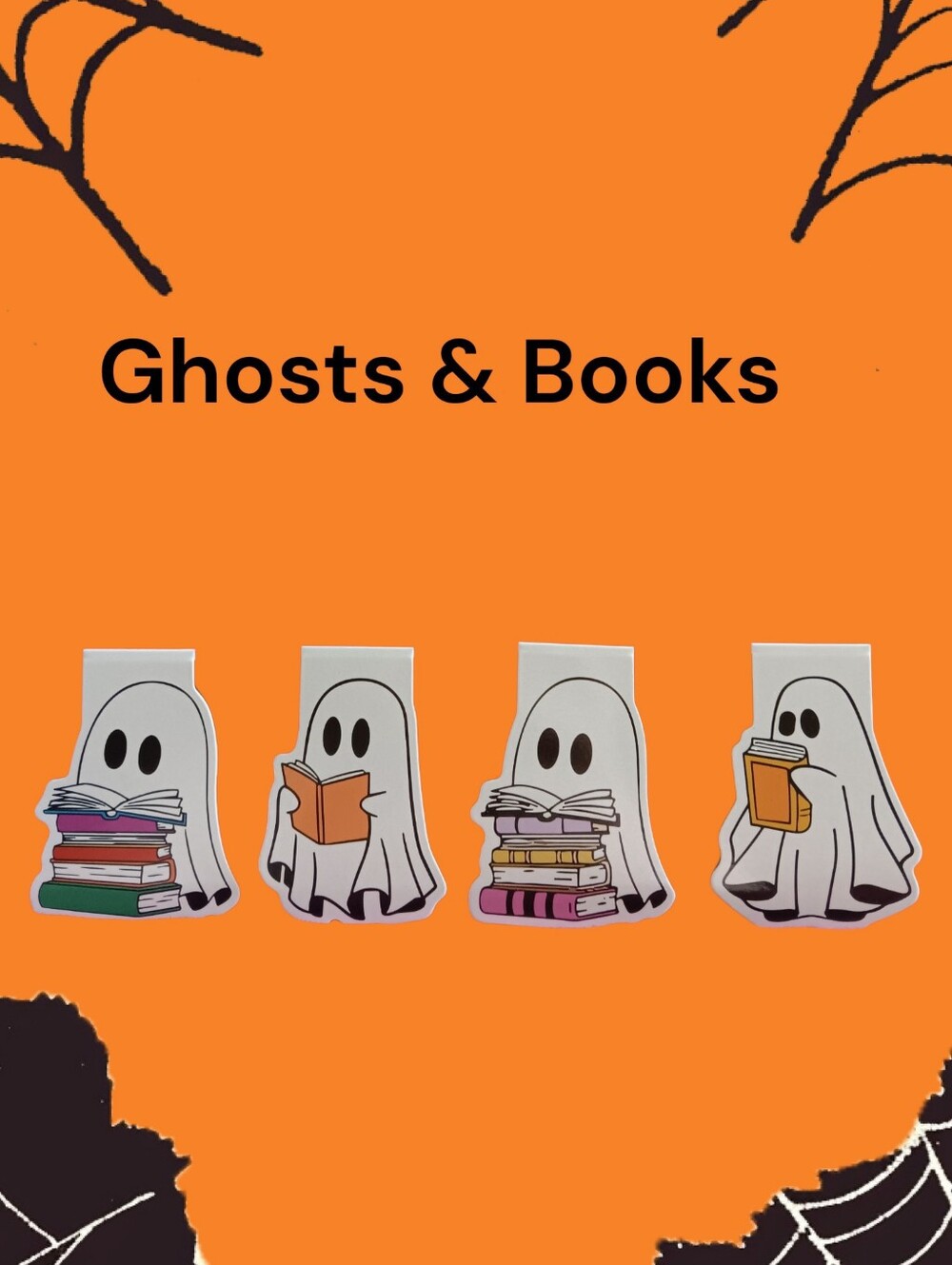 Ghosts & Books Bookmarks